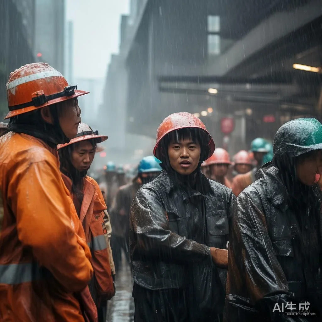 北京暴雨致地铁停运 交通系统紧急响应